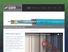Tablet Screenshot of coretekreps.com